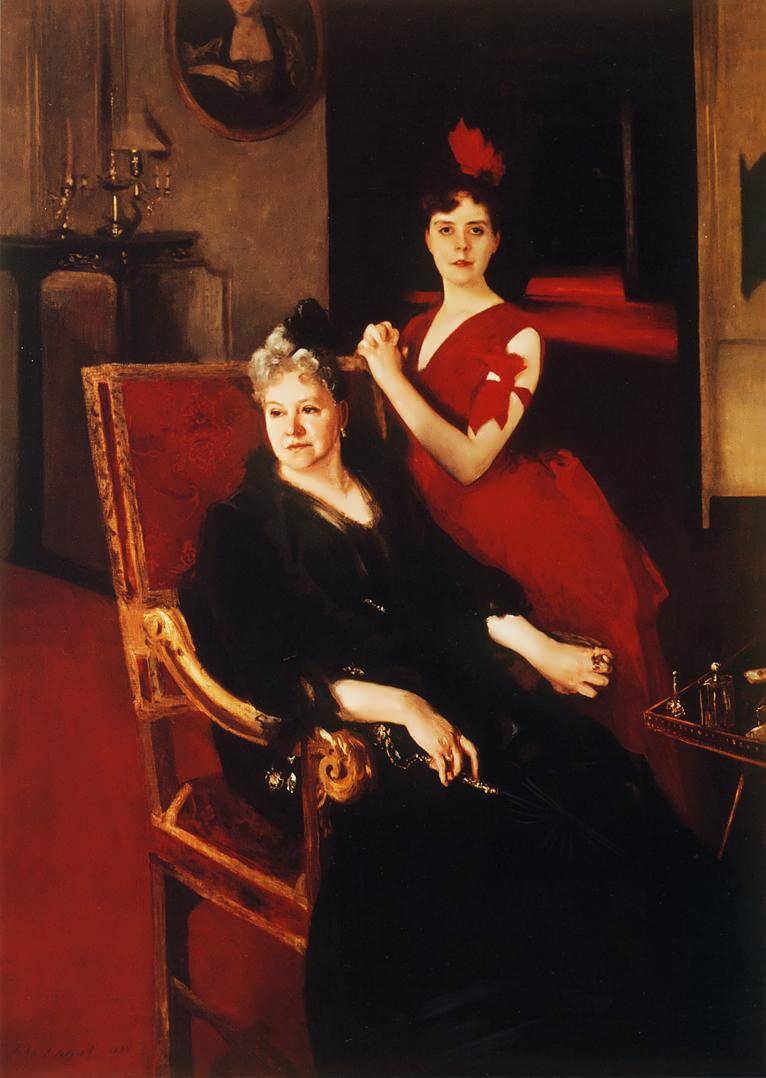 JohnSingerSargent-MrsEdwardBurckhardtandherDaughterLouise