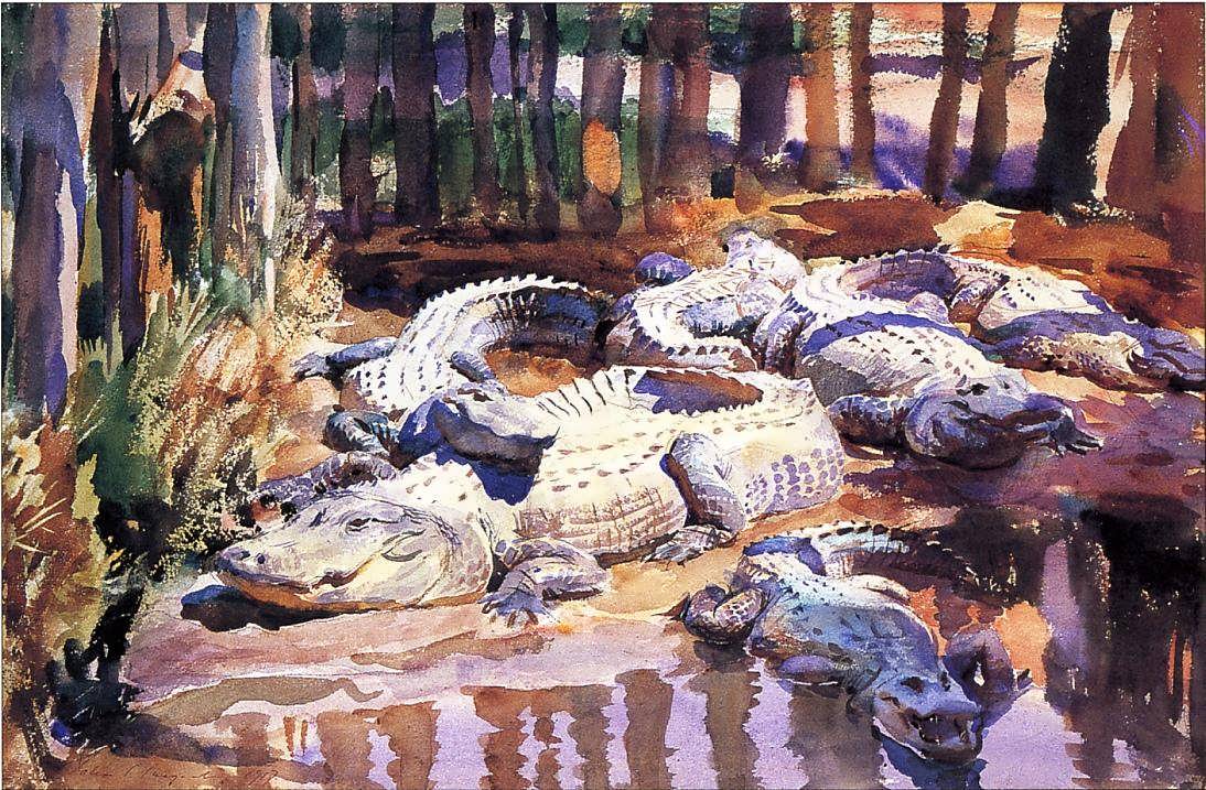 JohnSingerSargent-MuddyAlligators