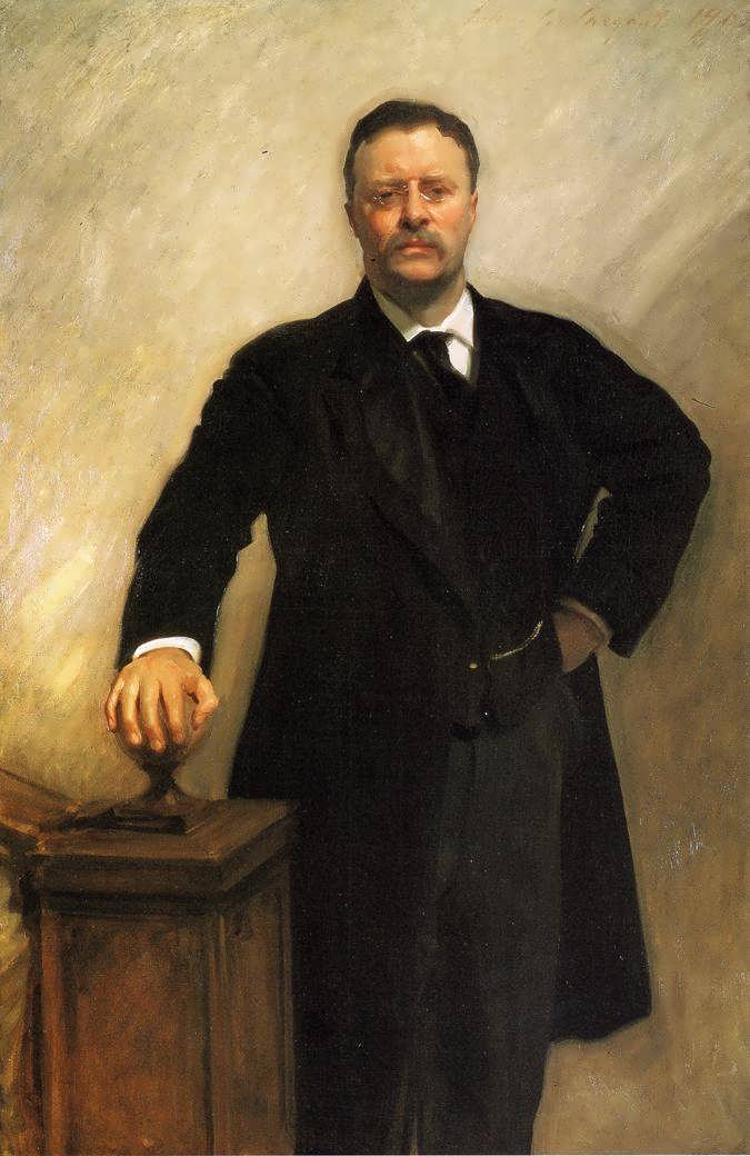 JohnSingerSargent-PresidentTheodoreRoosevelt