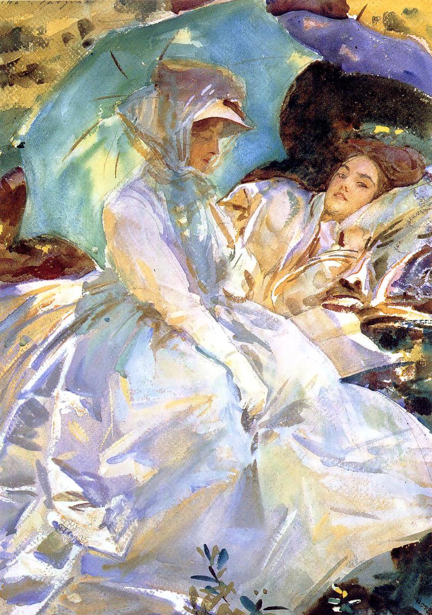 JohnSingerSargent-SimplonPassReading