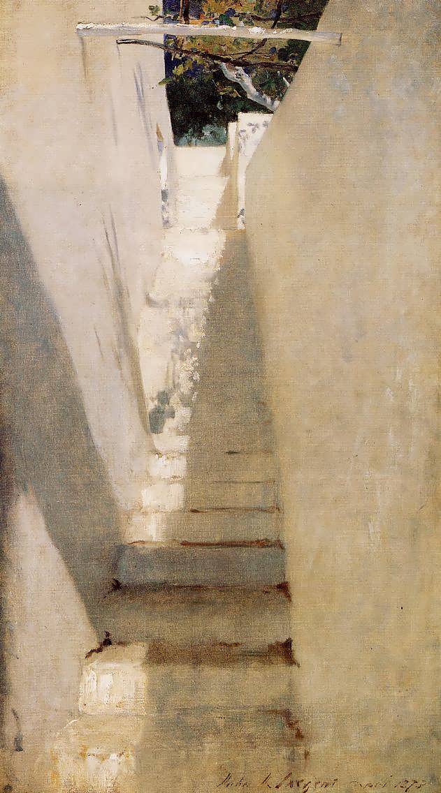 JohnSingerSargent-StaircaseinCapri