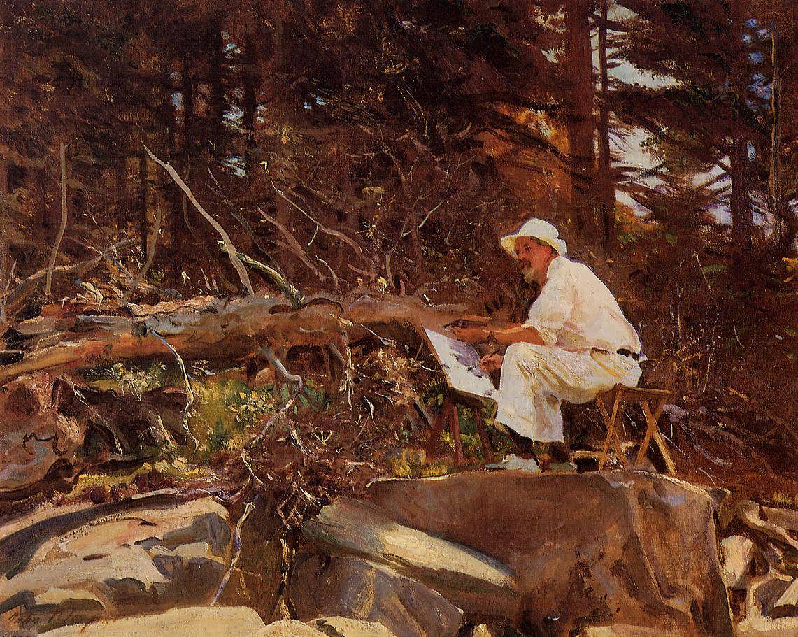 JohnSingerSargent-TheArtistSketching