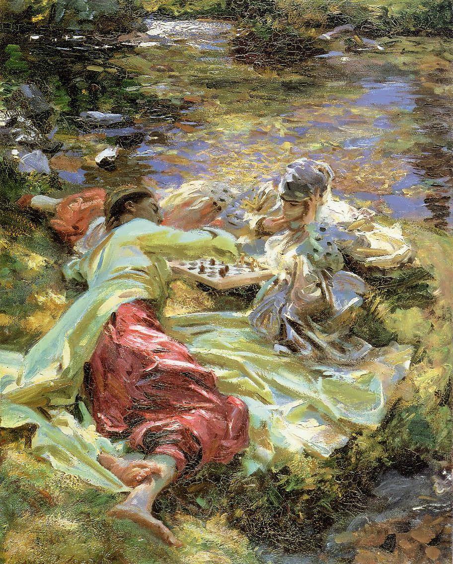 JohnSingerSargent-TheChessGame