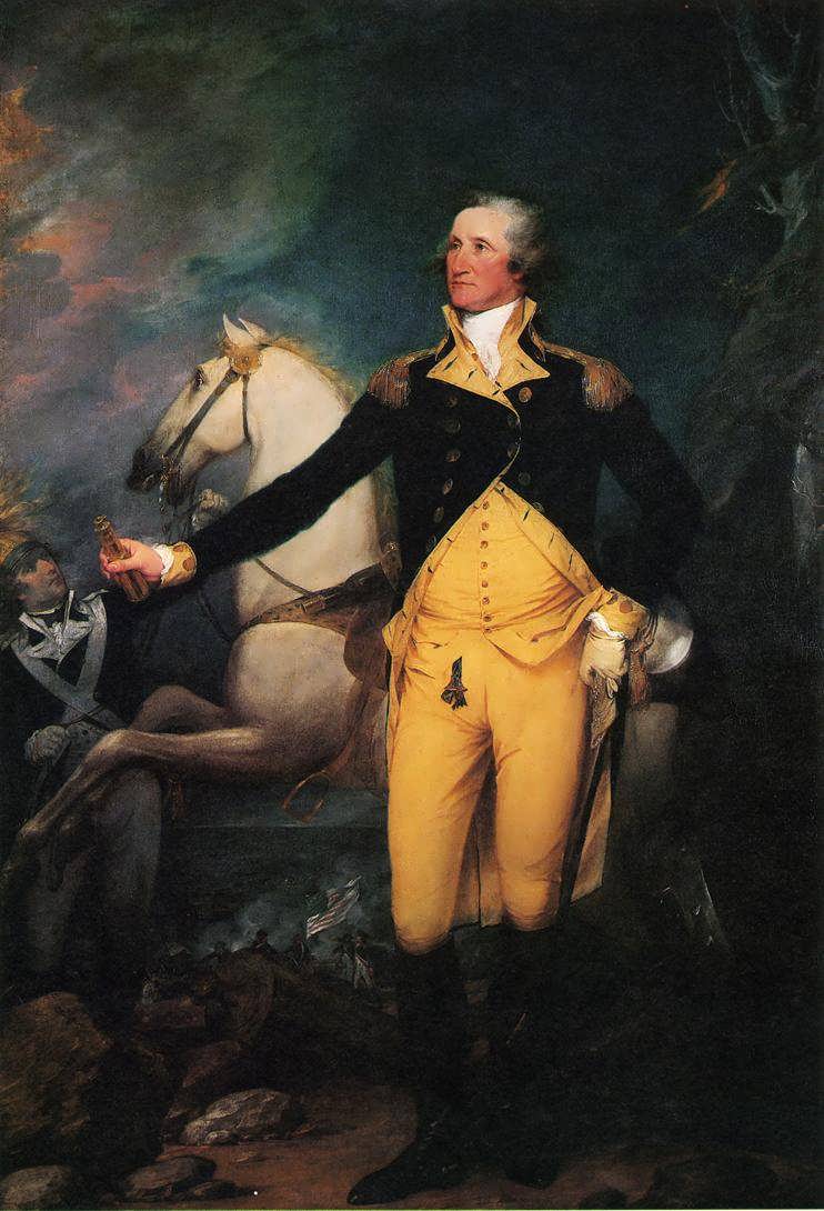 JohnTrumbull-GeorgeWashingtonbeforetheBattleofTrenton