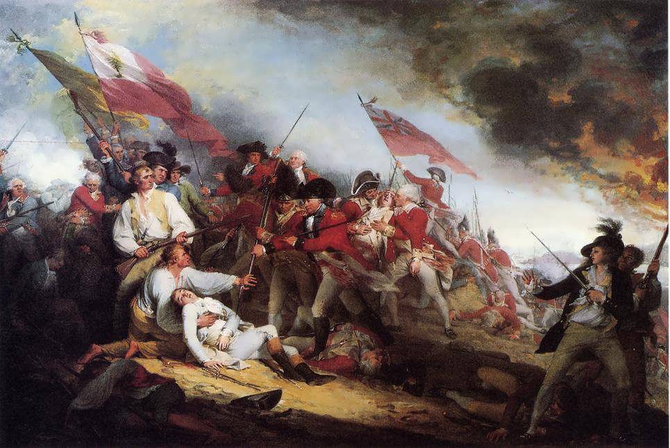 JohnTrumbull-TheDeathofGeneralWarrenattheBattleofBunkersHill