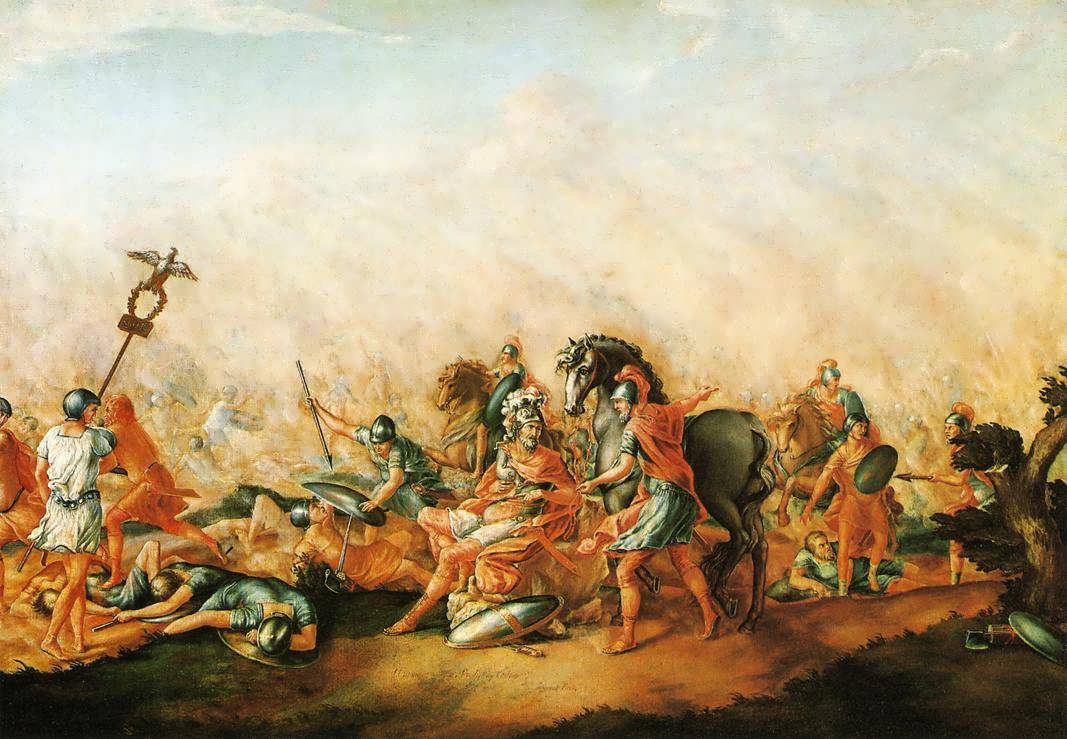 JohnTrumbull-TheDeathofpaulusAemiliusattheBattleofCannae