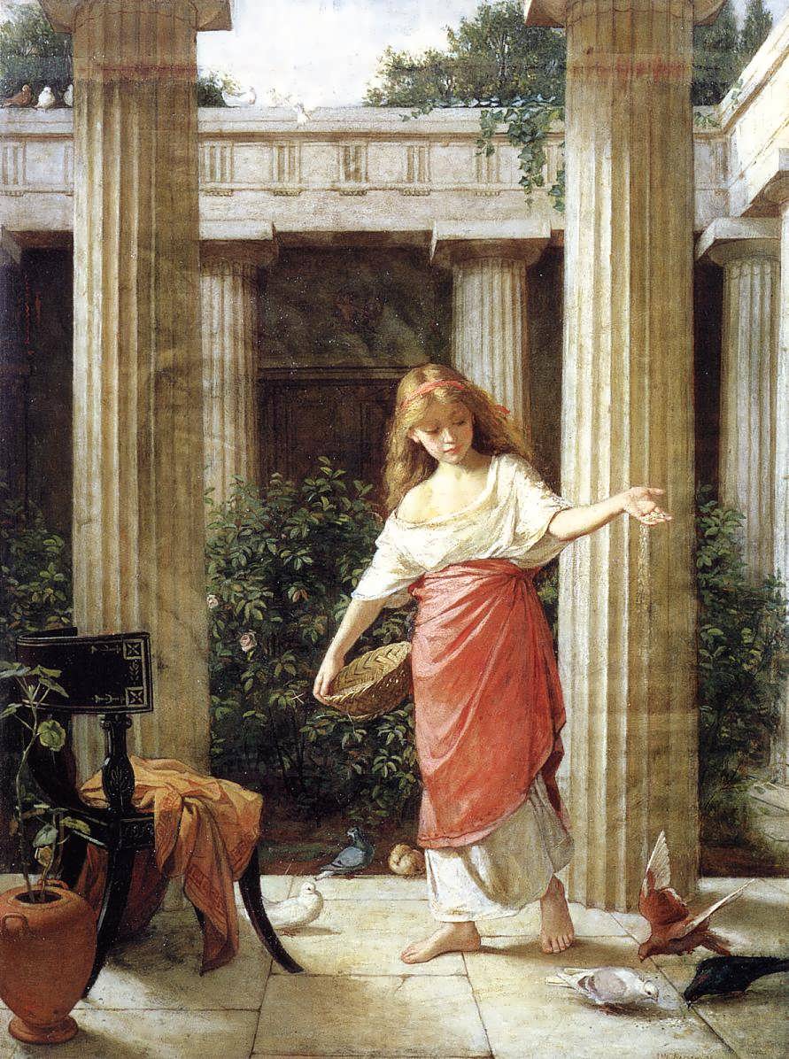 JohnWilliamWaterhouse-InthePeristyle1