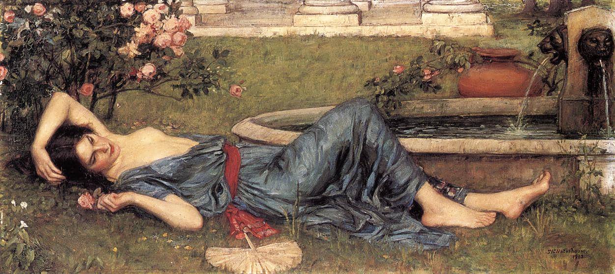 JohnWilliamWaterhouse-SweetSummer1