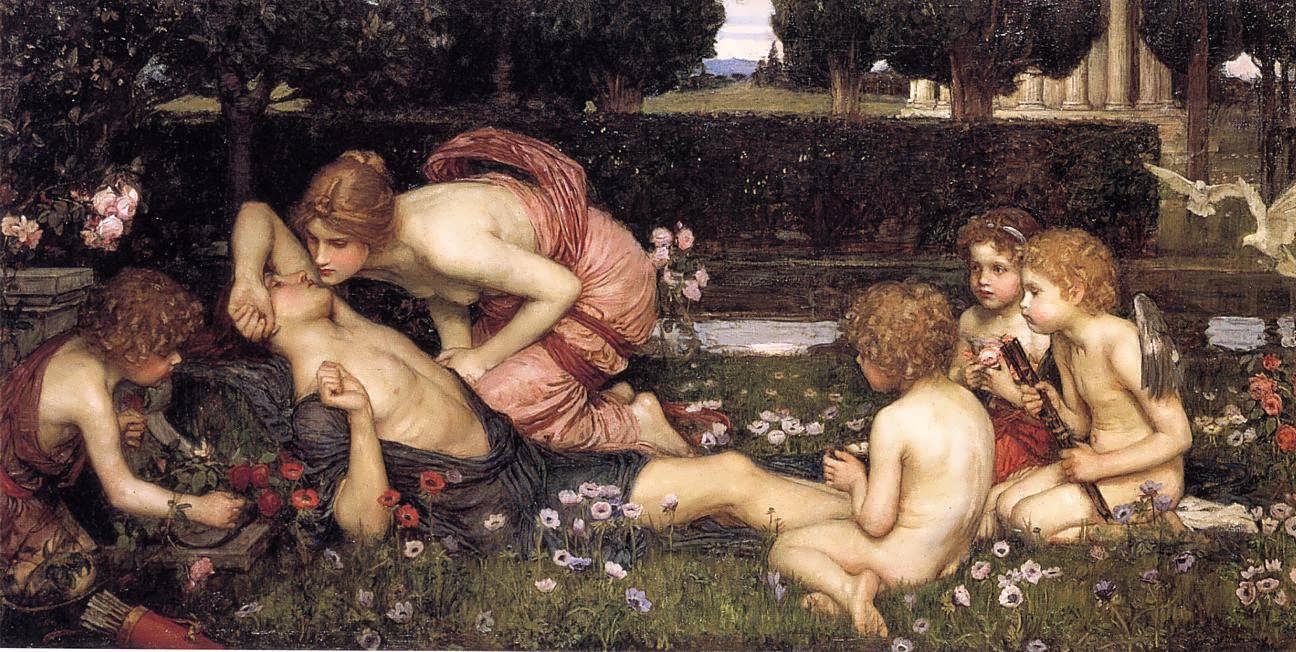 JohnWilliamWaterhouse-TheAwakeningofAdonis1