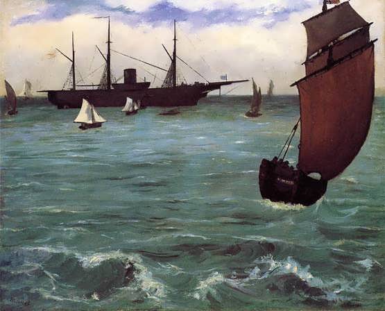 Manet-FishingBoatCominginBeforetheWind1