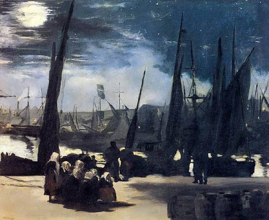 Manet-MoonlightoverBologneHarbor1