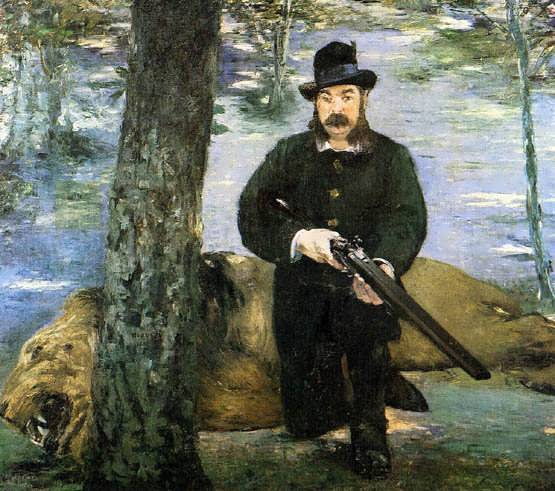 Manet-PortraitofM.PertuisettheLionHunter1