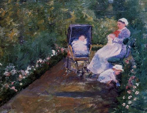 MaryCassatt-ChildreninaGarden1