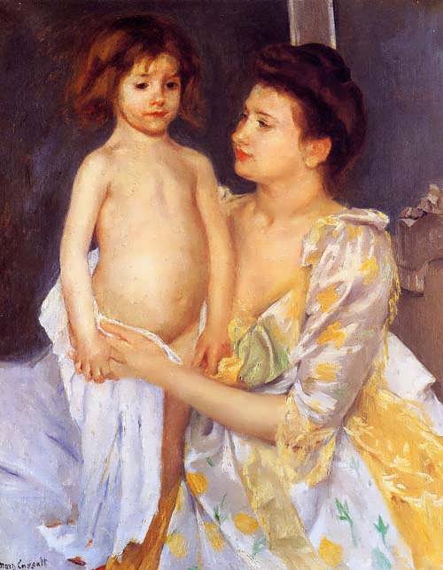 MaryCassatt-JulesBeingDriedbyHisMother1