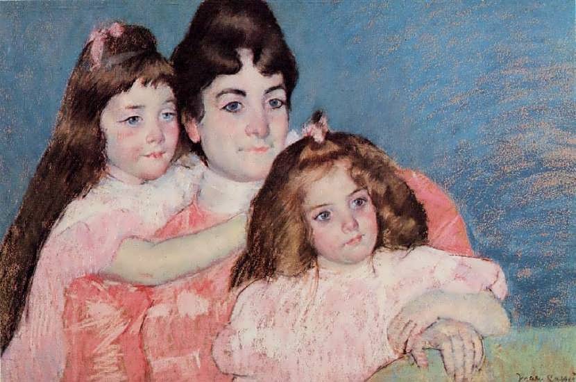 MaryCassatt-PortraitofMadameAFAudeandHerTwoDaughters1