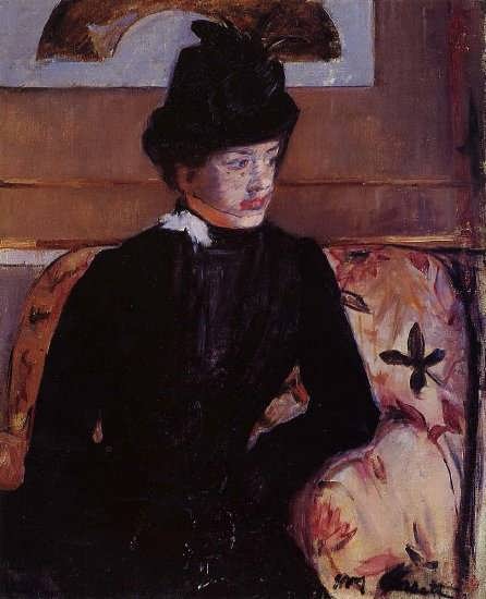 MaryCassatt-PortraitofMadameJakaYoungWomaninBlack1