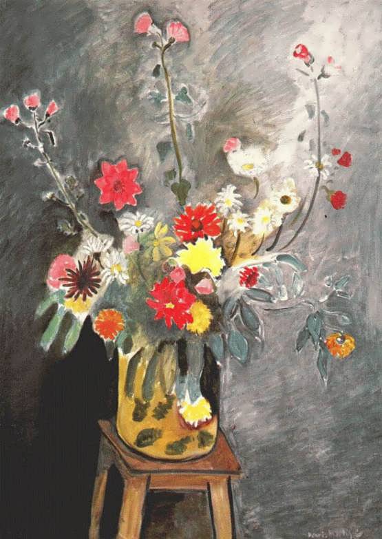 Matisse-Bouquetofmixedflowers