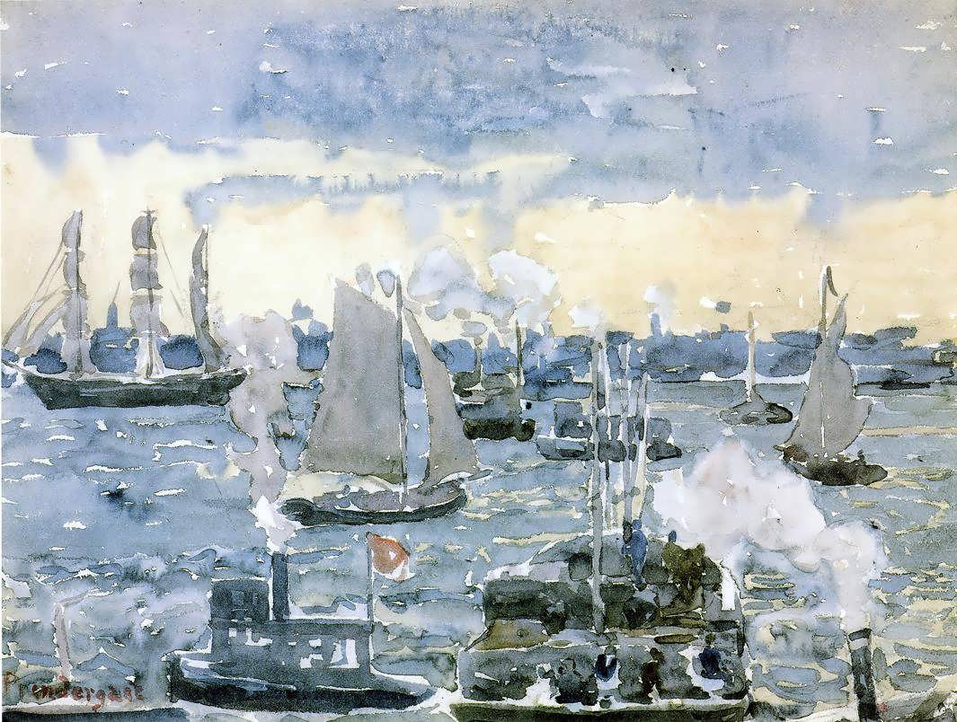 MauricePrendergast-BostonHarbor1