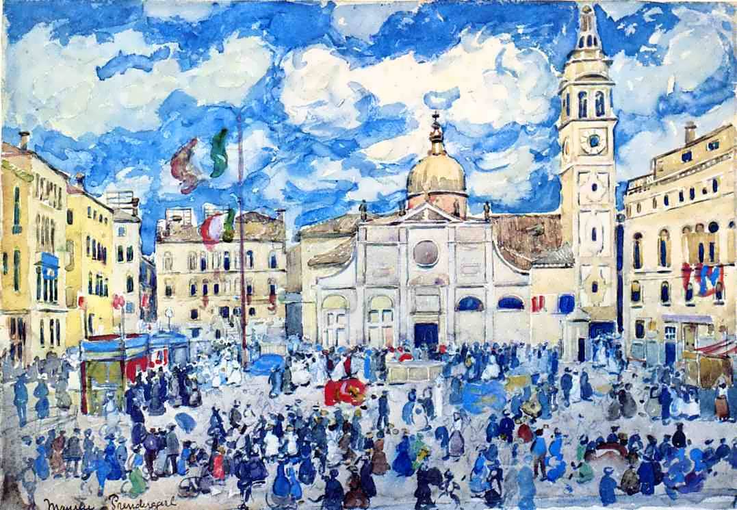 MauricePrendergast-CampoSantaMariaFormosaVenice1