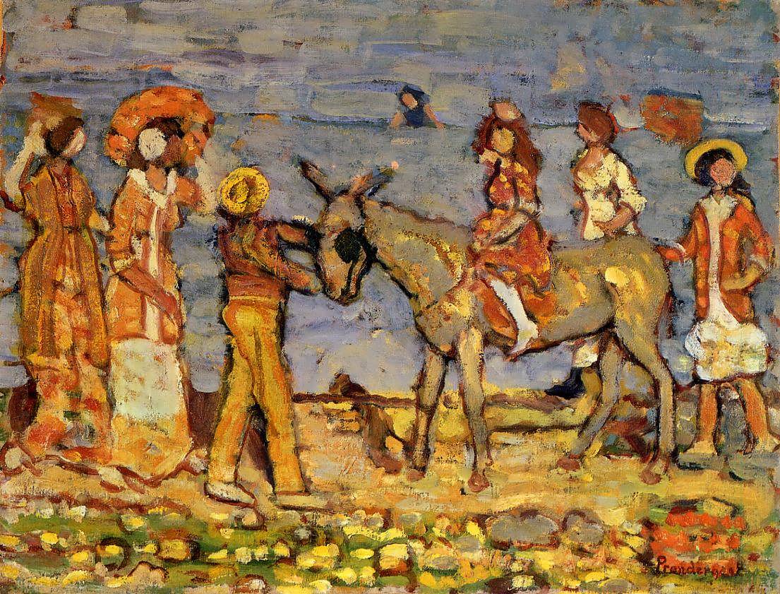 MauricePrendergast-DonkeyRider