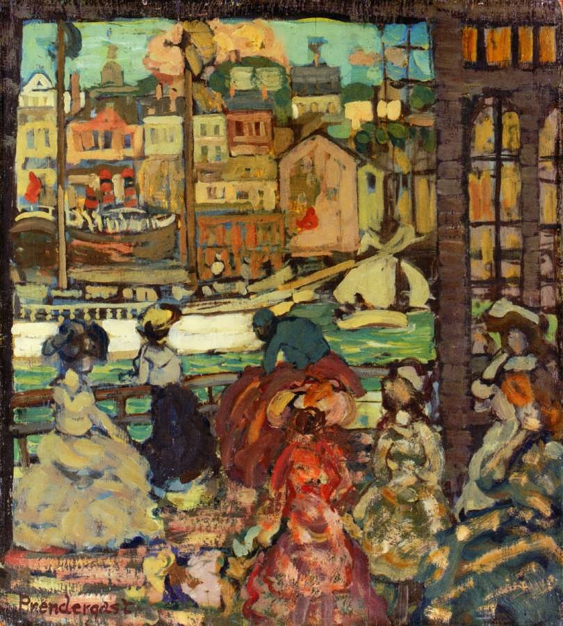 MauricePrendergast-EastBostonFerry