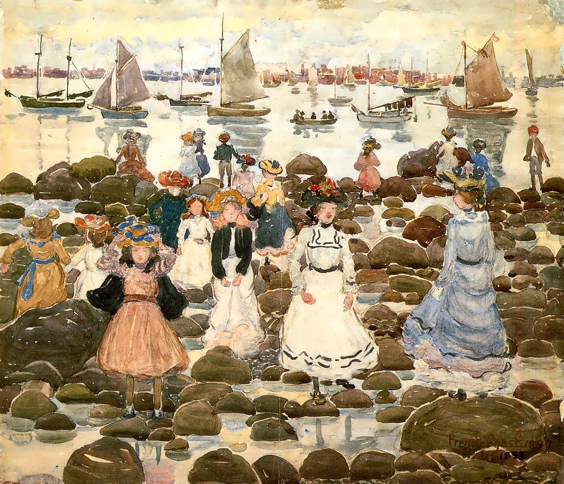 MauricePrendergast-LowTideBeachmont