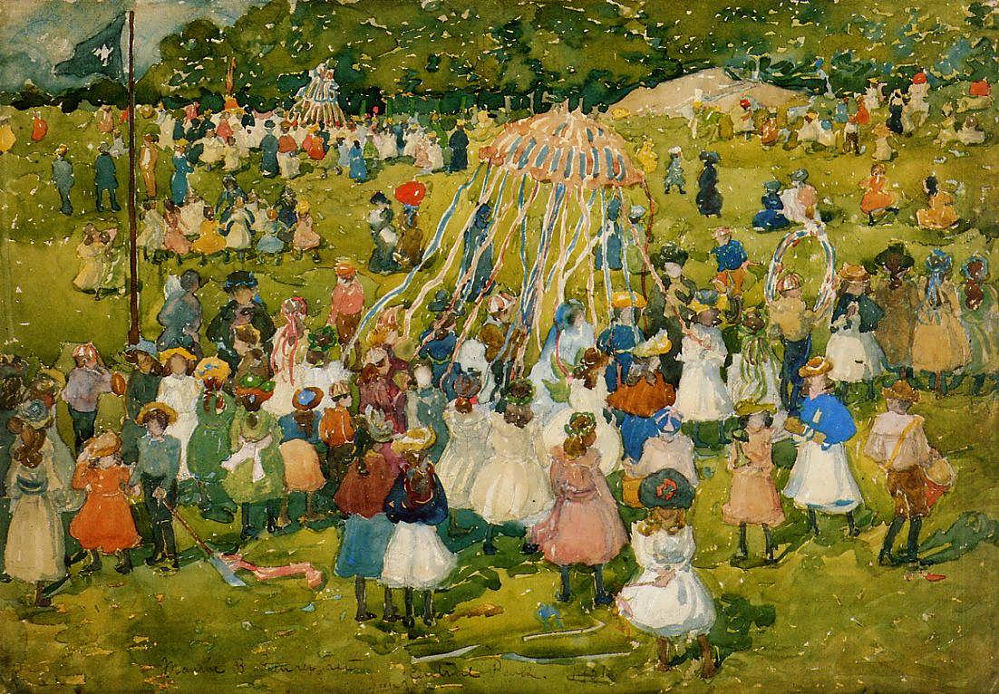 MauricePrendergast-MayDayCentralPark