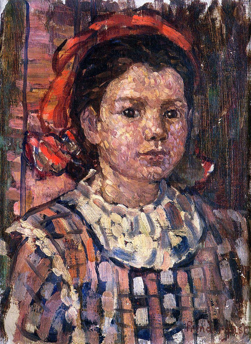 MauricePrendergast-PortraitofaYoungGirl1