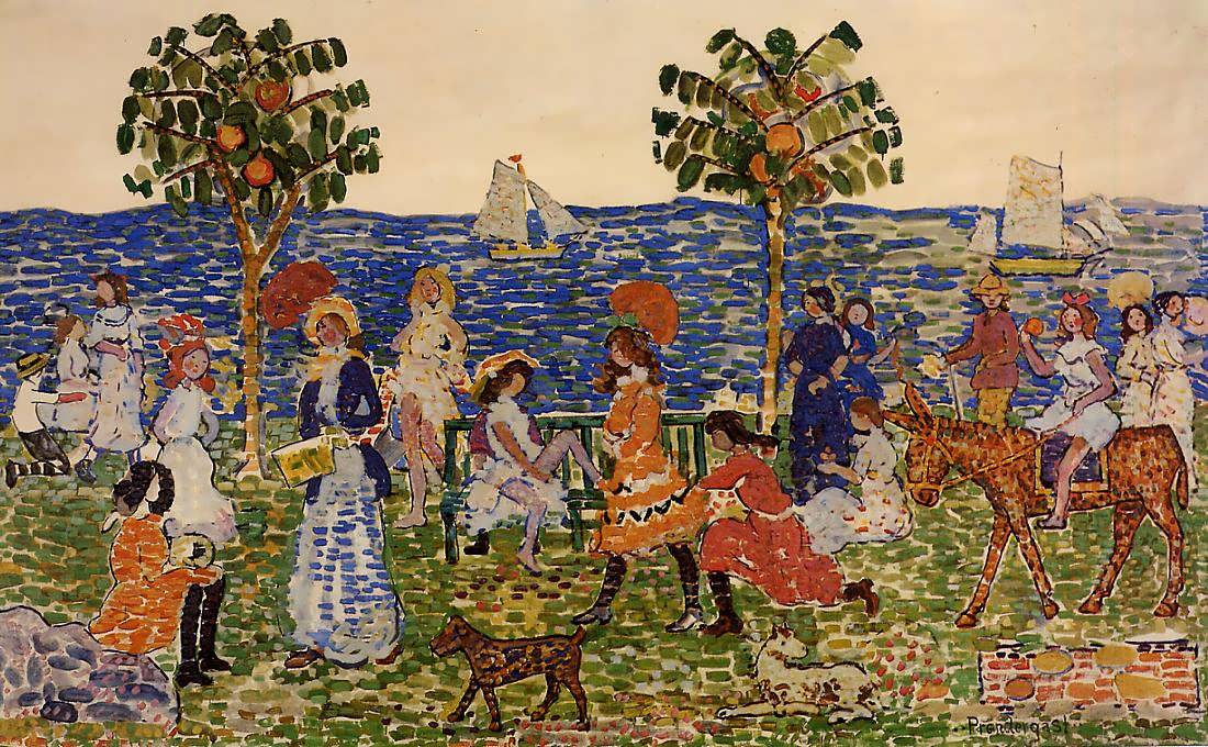 MauricePrendergast-Promenade