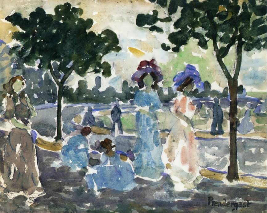 MauricePrendergast-RoadtotheShore