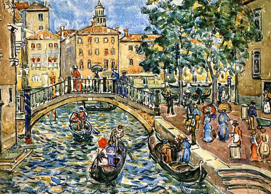 MauricePrendergast-SceneofVenice