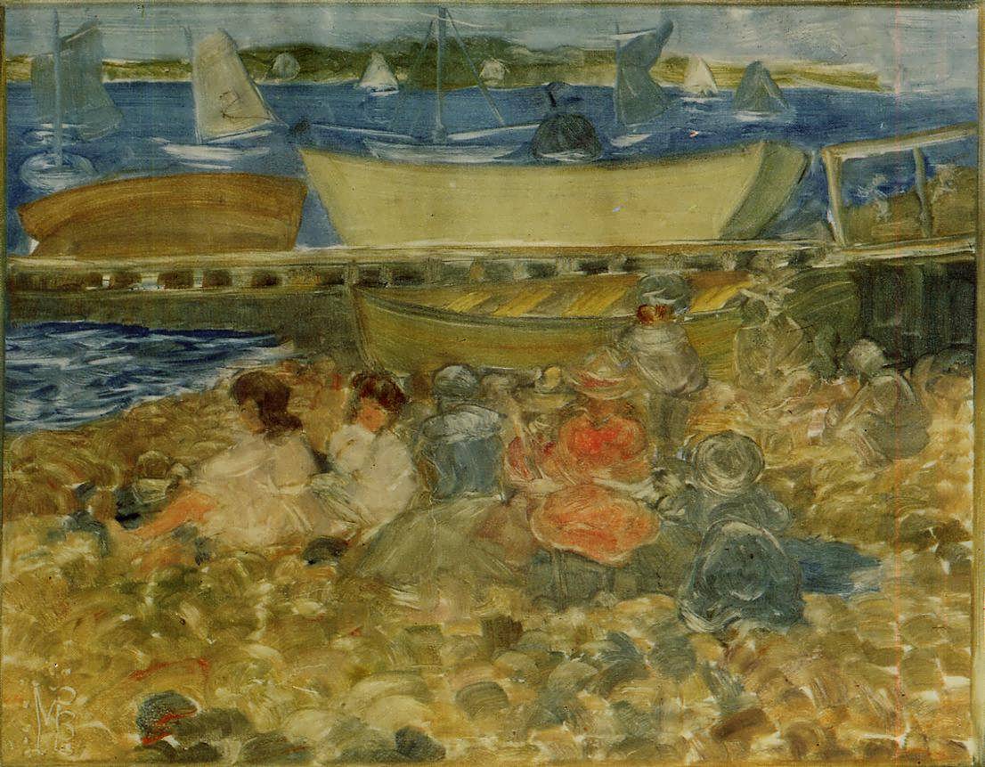 MauricePrendergast-ShipyardChildrenPlaying