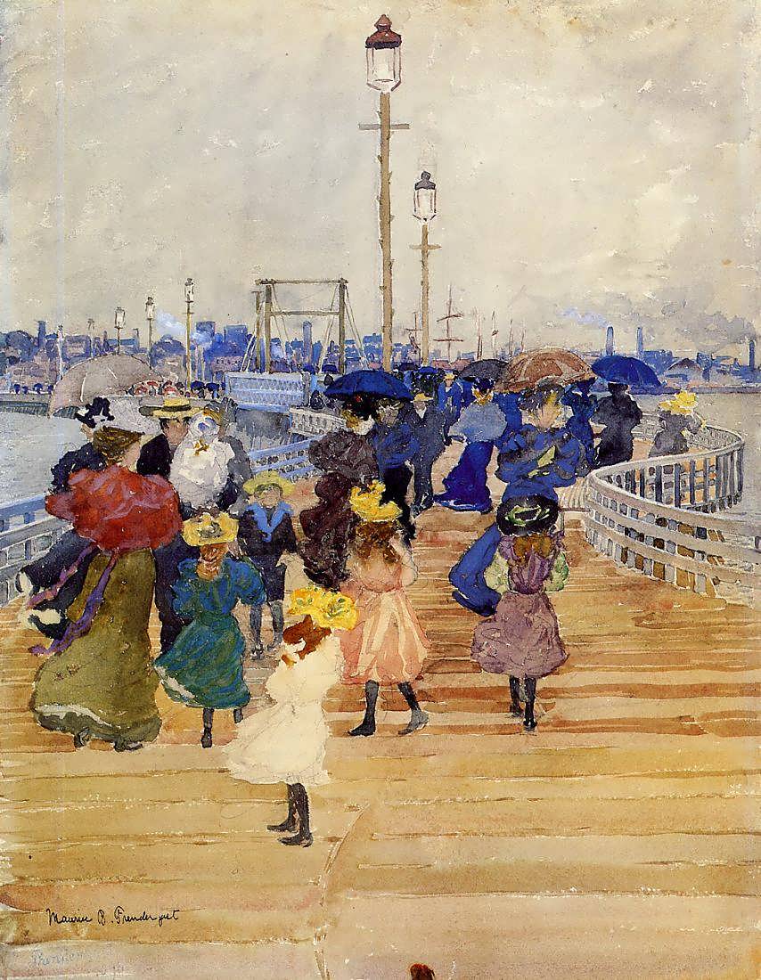 MauricePrendergast-SouthBostonPierakaAtlanticCityPier