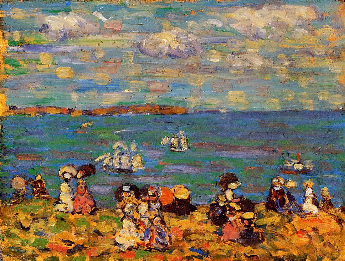 MauricePrendergast-StMaloakaSketchStMalo