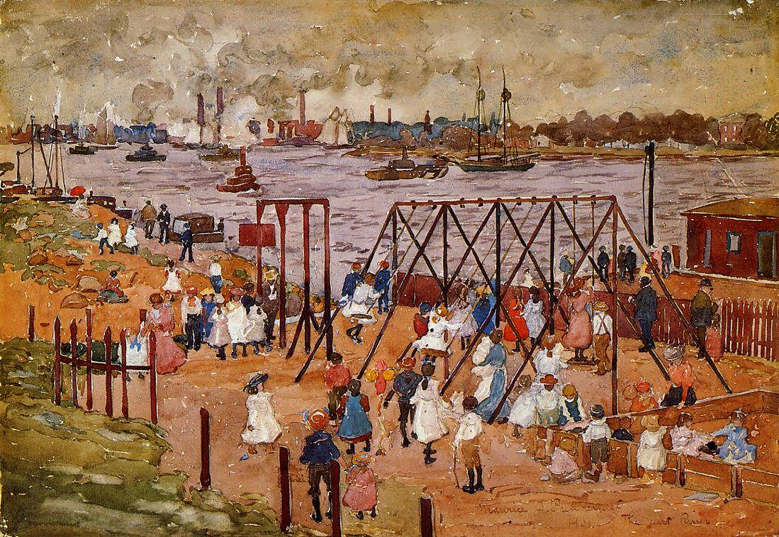 MauricePrendergast-TheEastRiver1