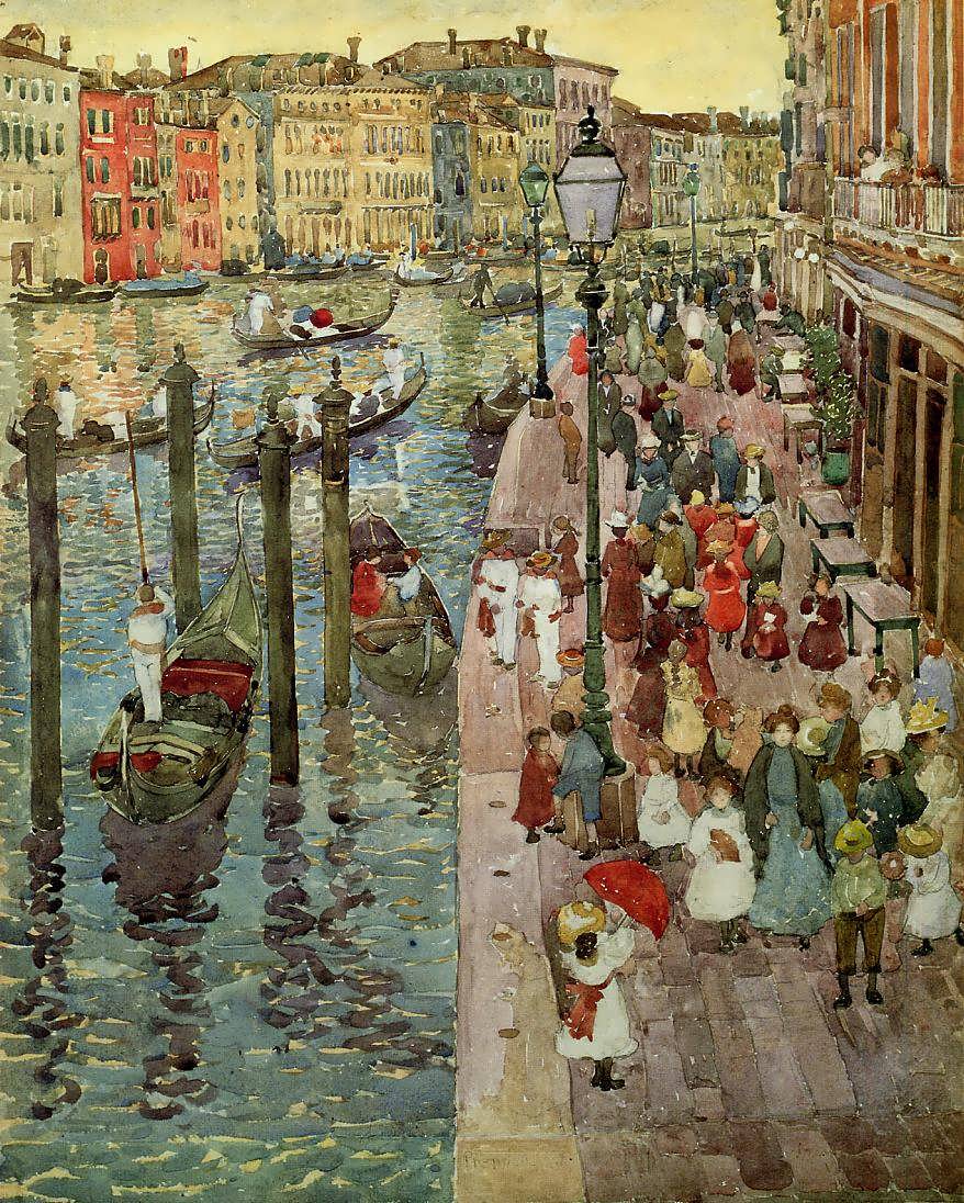 MauricePrendergast-TheGrandCanalVenice