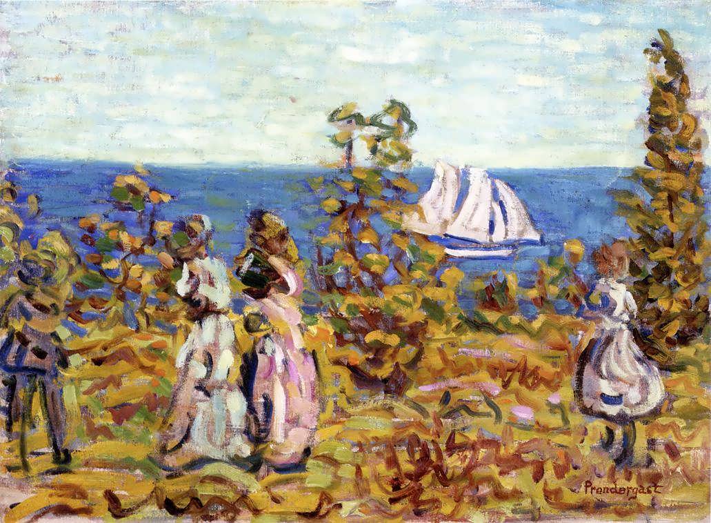 MauricePrendergast-ViewingtheSailboat1