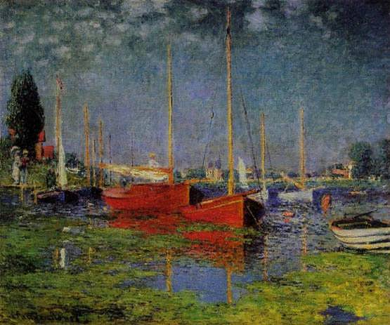 Monet-PleasureBoatsatArgenteuil1