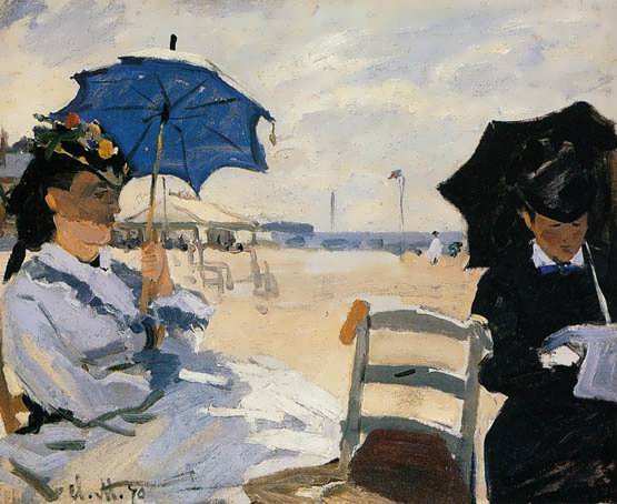 Monet-TheBeachatTrouville1