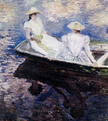 Monet_Girls_In_A_Boat_1887