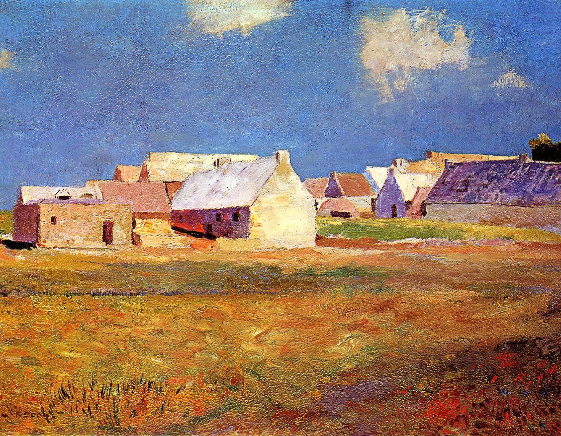 OdilonRedon-BretonVillage1