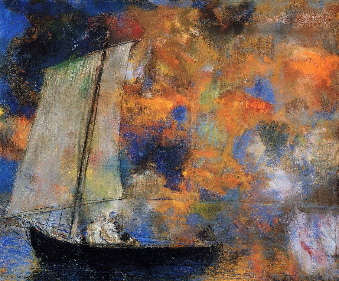 OdilonRedon-FlowerClouds1