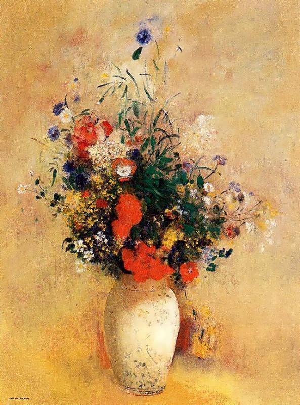 OdilonRedon-FlowersinaChineseBase1