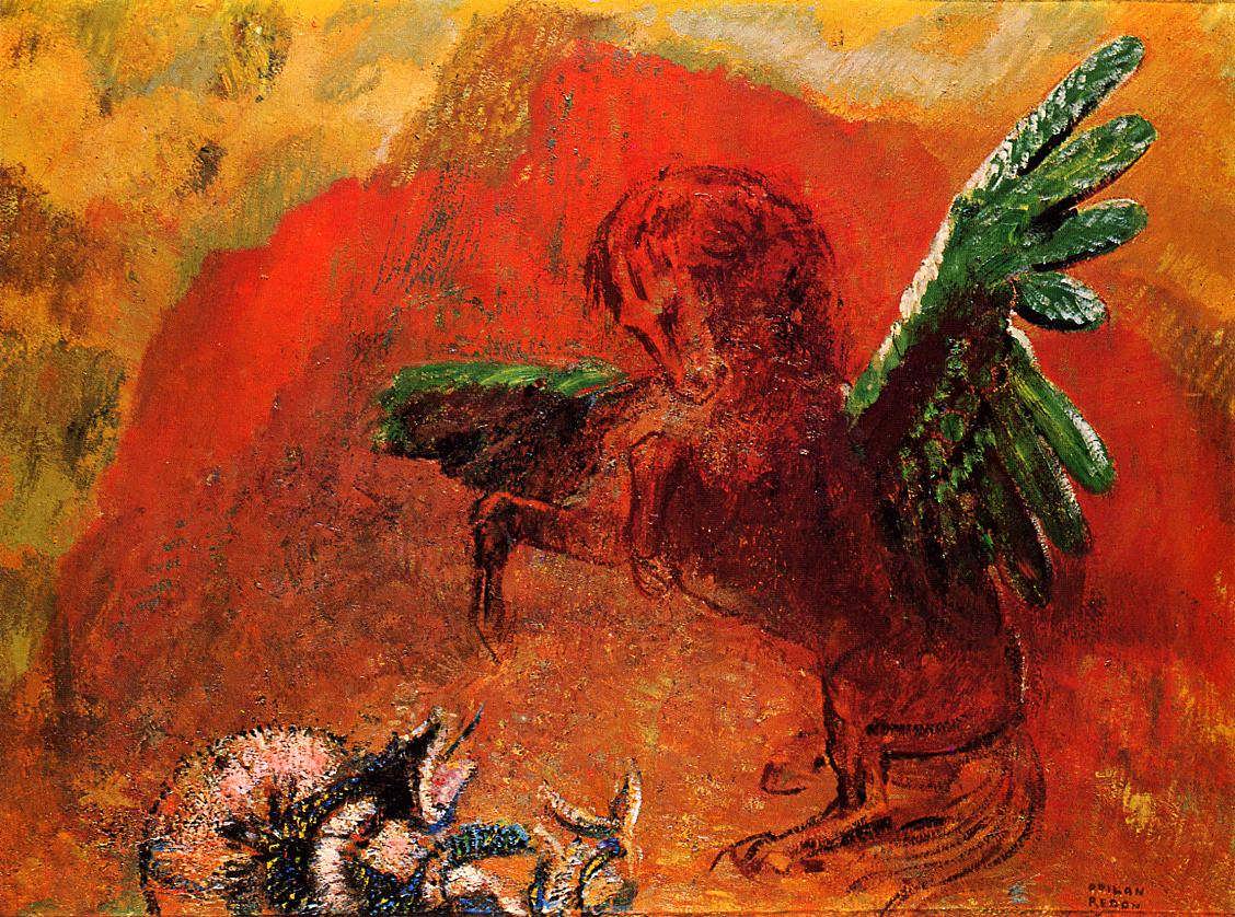 OdilonRedon-PegasusandtheHydra