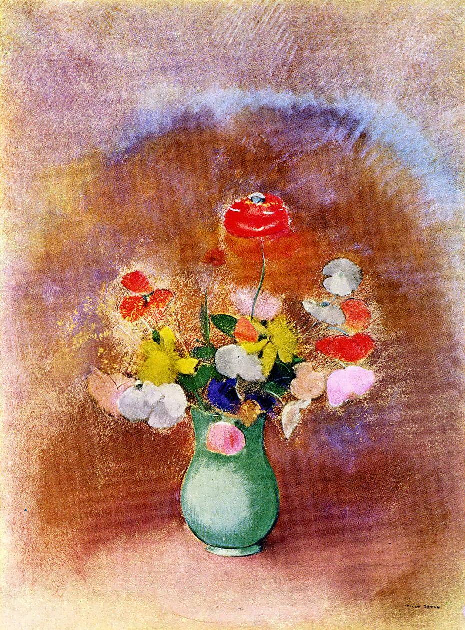 OdilonRedon-PoppiesinaVase