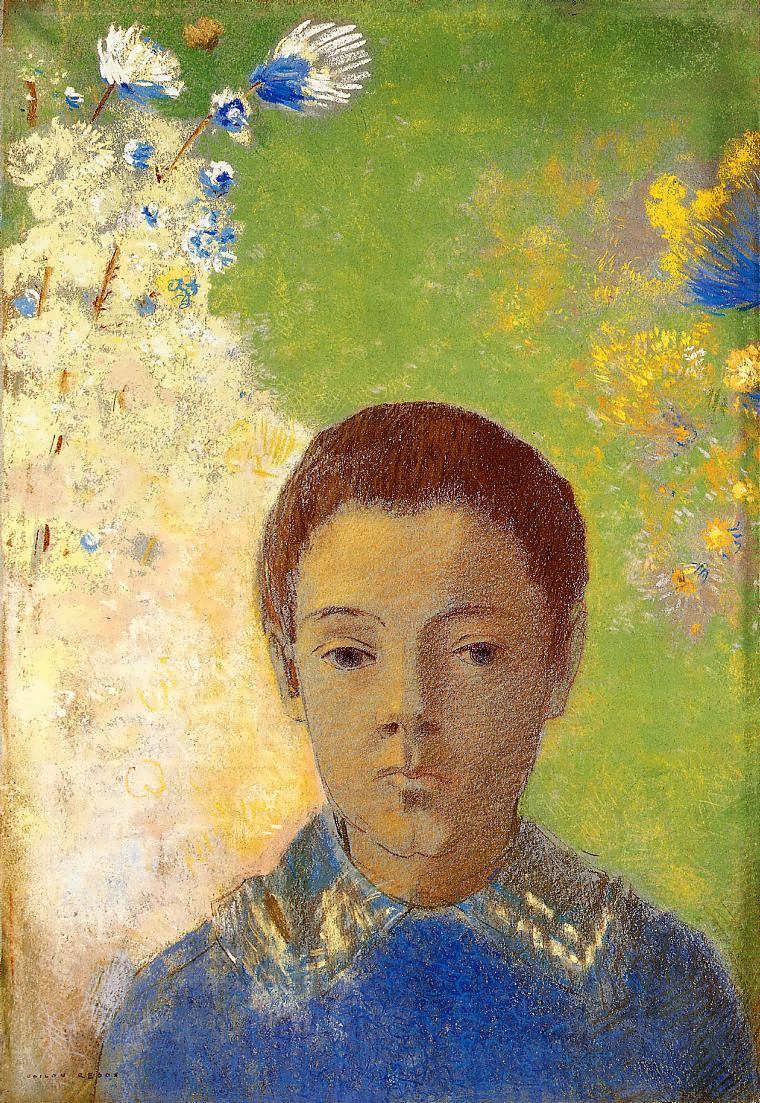 OdilonRedon-PortraitofAriRedon