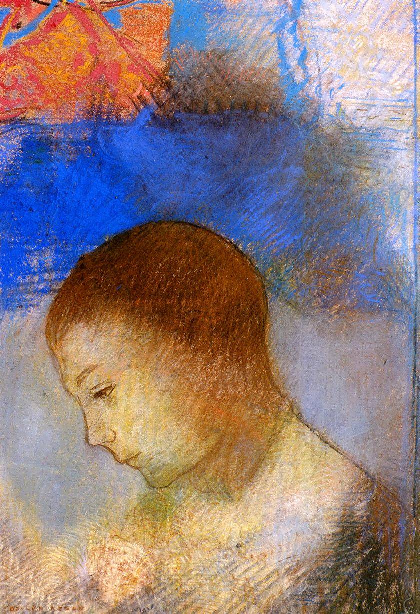 OdilonRedon-PortraitofAriRedoninProfile