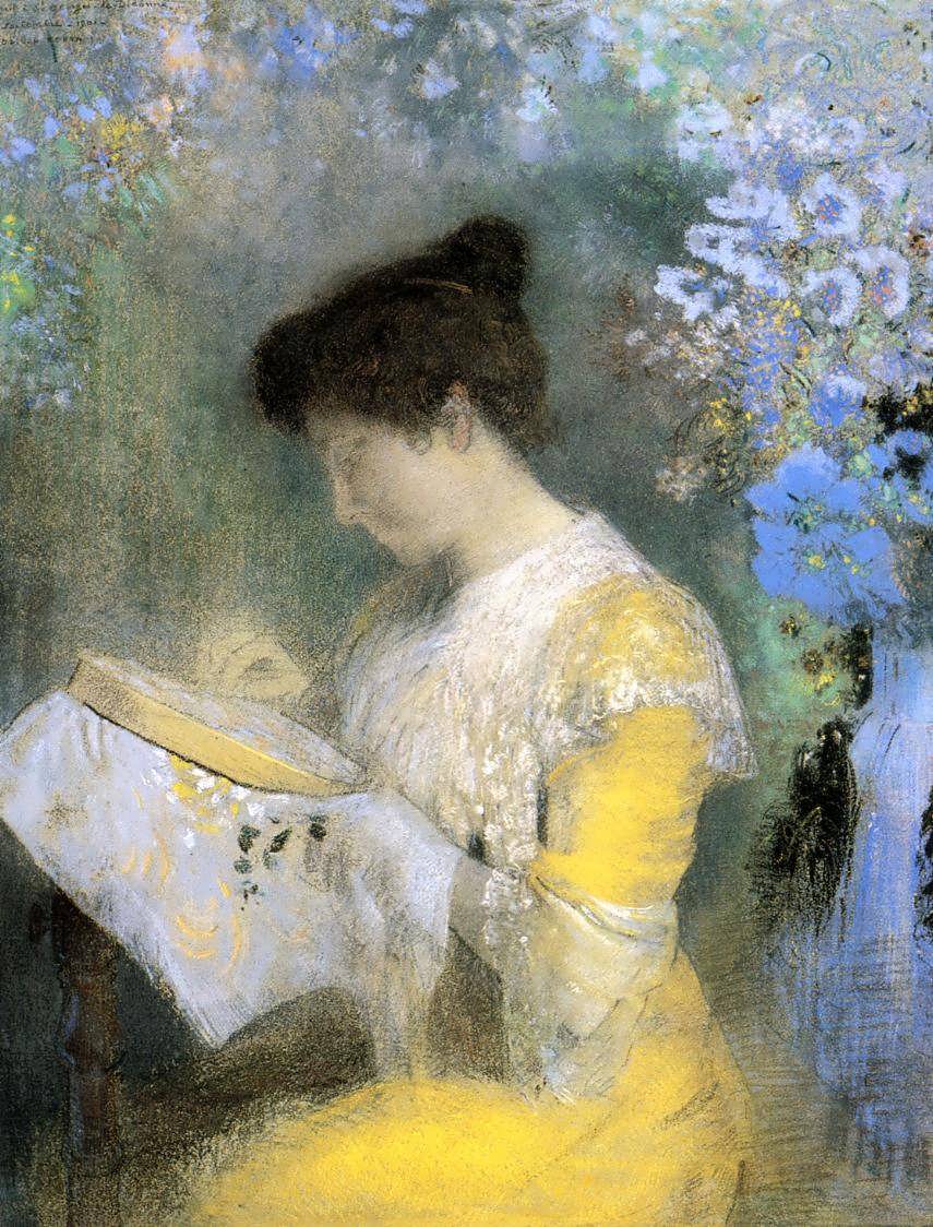 OdilonRedon-PortraitofMadameArthurFontaine