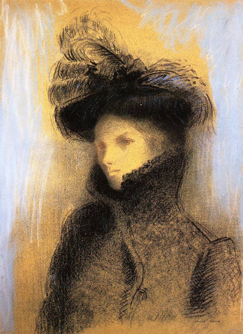 OdilonRedon-PortraitofMarieBotkine