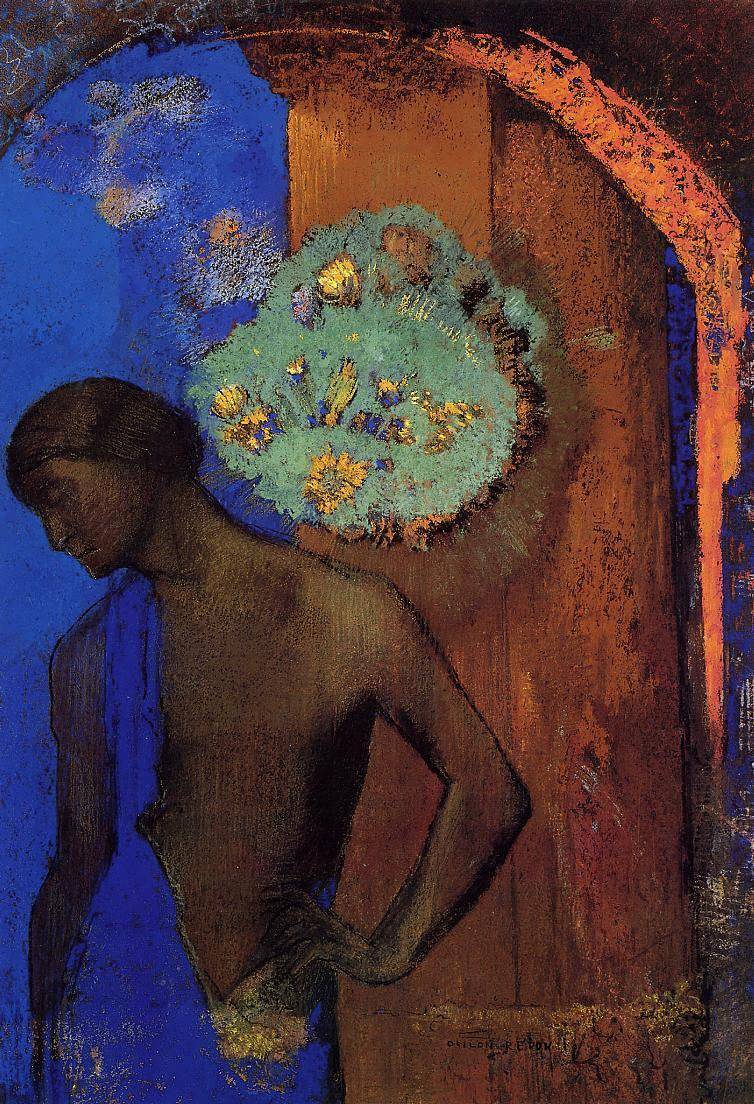 OdilonRedon-SaintJohnakaTheBlueTunic